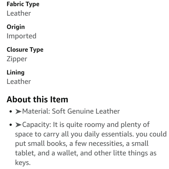 Leather Crossbody bag - Picture 3 of 3